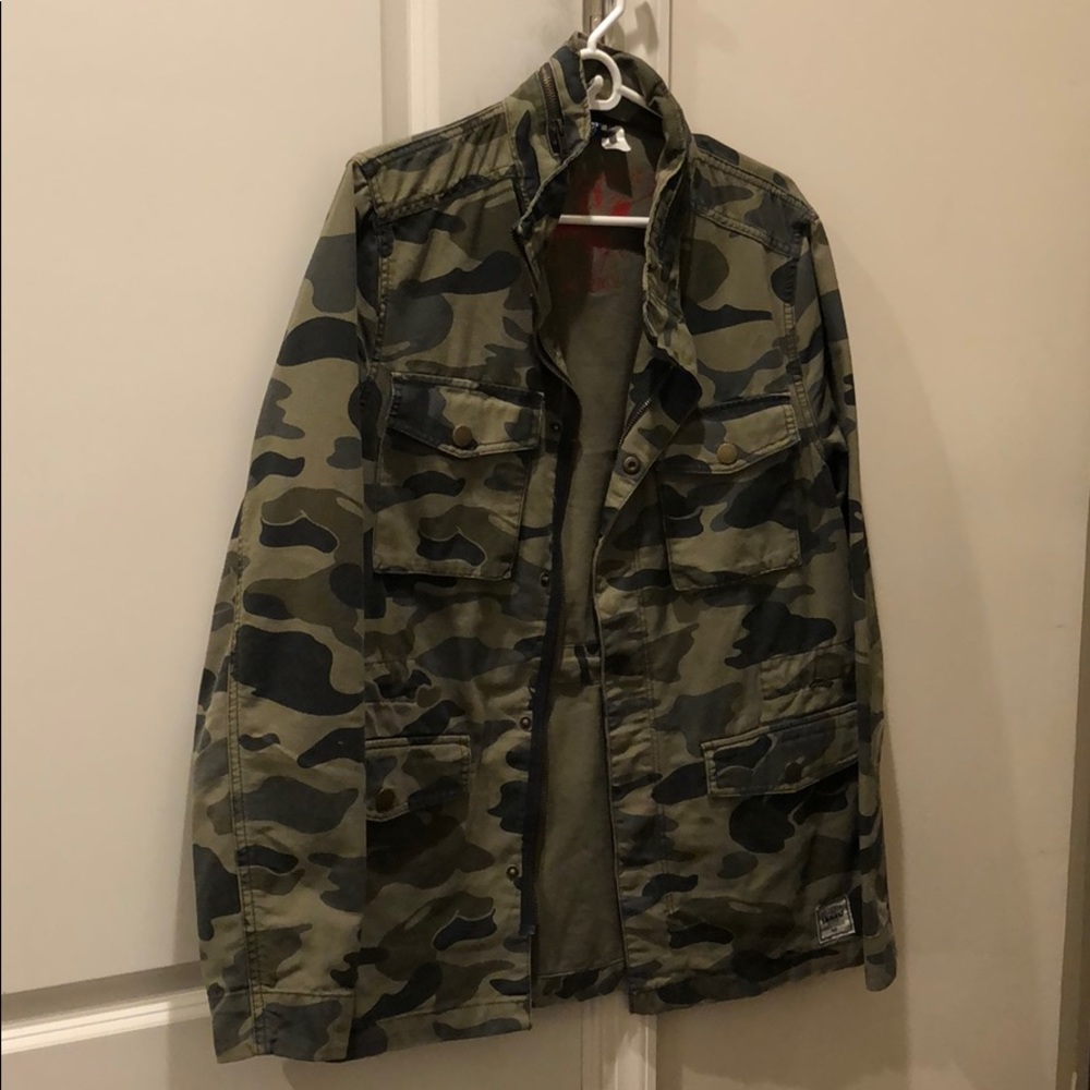 Camo Cargo Jacket
